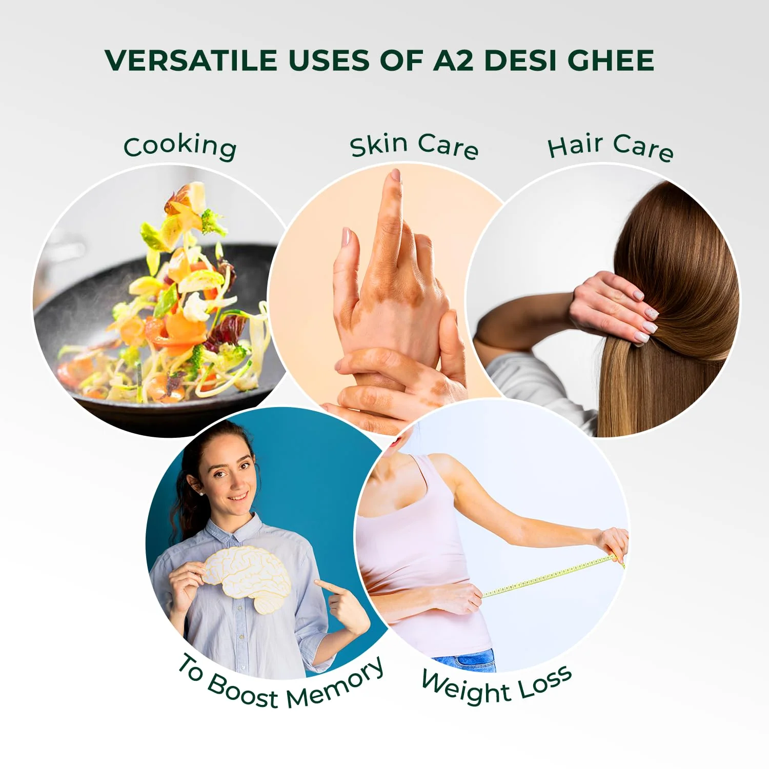 100% Pure A2 Desi Cow Ghee By Organic Mandya | Highly Nutritious Helps Keep Your Heart Healthy Desi Cow Ghee | (475ml) 16.0 Ounce | Jar Pack - Image 4
