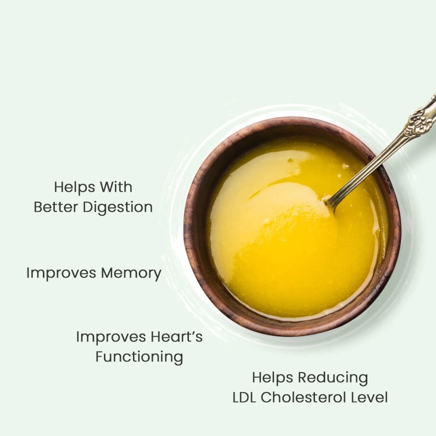 100% Pure Cow Shudh Ghee By Maha Arham | Rich In Taste & Nutrients Homemade Pure Cow Ghee For Bakes Cookies | 1 Litre (500ml * 2) 33.8 Ounce | Jar Pack - Image 4