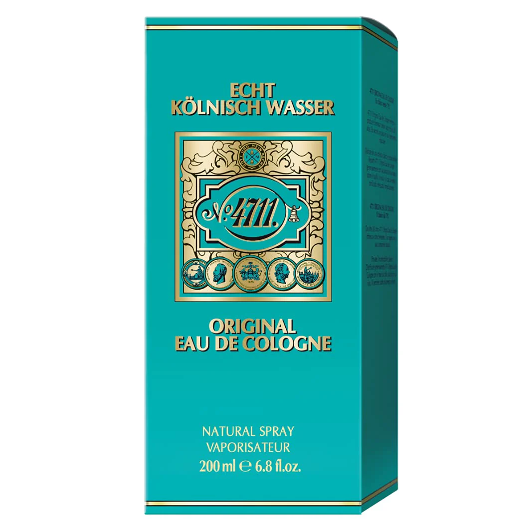 4711 Echt Kolniscs Wasser Original Eau De Cologne 200ml 6.7 Fl.oz. | Perfect Long Lasting Fragrance For Unisex - Image 5