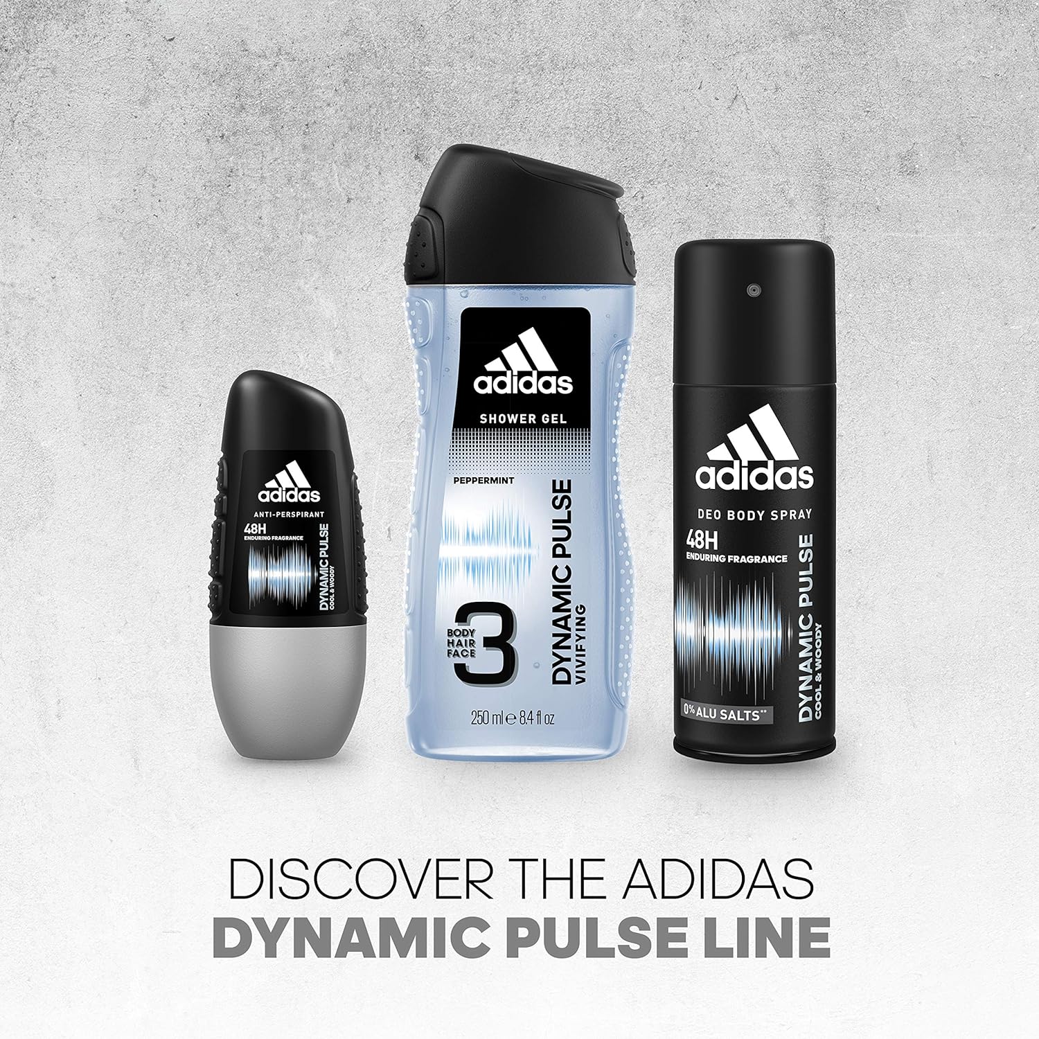 Adidas Dynamic Pulse Deodorant Body Spray 150ml 5.0 Fl.oz. Men Fragrance | 24H Fresh Boost - Image 5
