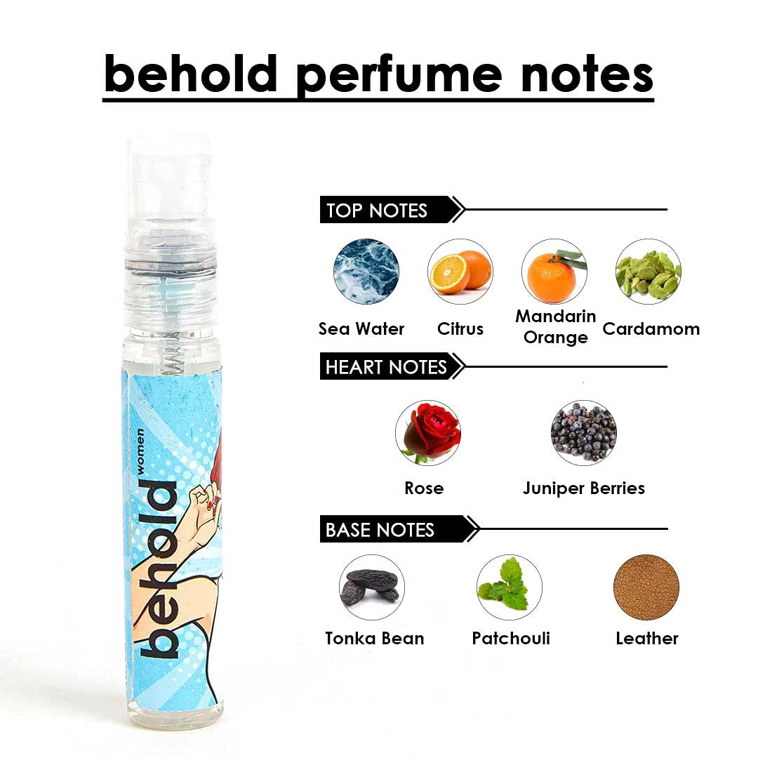 Adiveda Natural Perfume Testers For Women Set Of 7 12ml Each 0.4 Fl.oz. | Long Lasting Unique Fragrances - Image 3