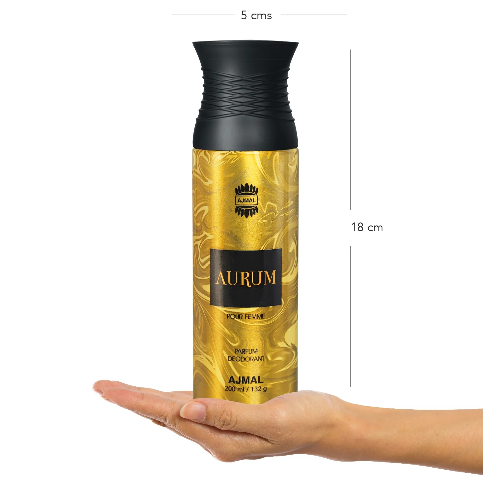 Ajmal 2 Aurum Perfume Deodrant 200ml 6.7 Fl.oz. & Aretha Eau De Parfume 50ml 1.6 Fl.oz. | Combo Of 3 For Unisex - Image 2