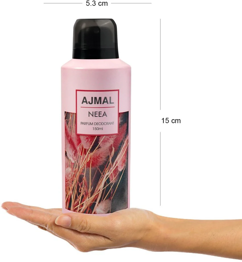 Ajmal Ascend Eau De Parfum 50ml 1.6 Fl.oz. & Neea Deodorant 150ml 5 Fl.oz. Party Wear Gift For Men And Women Pack Of 2 - Image 2
