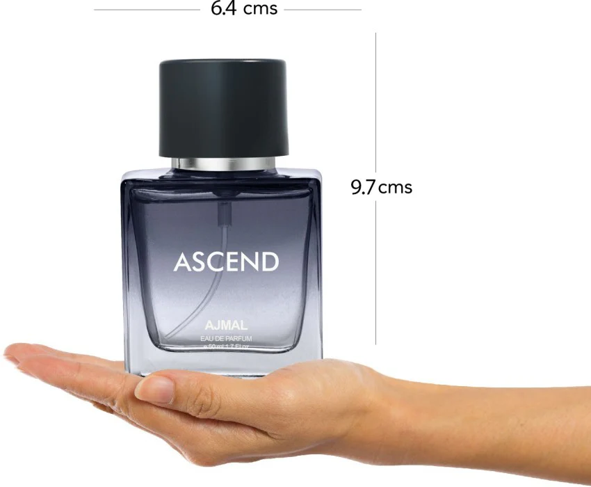 Ajmal Ascend Eau De Parfum 50ml 1.6 Fl.oz. & Nightingale Deodrant 200ml 6.7 Fl.oz. For Unisex | Pack Of 2 - Image 2