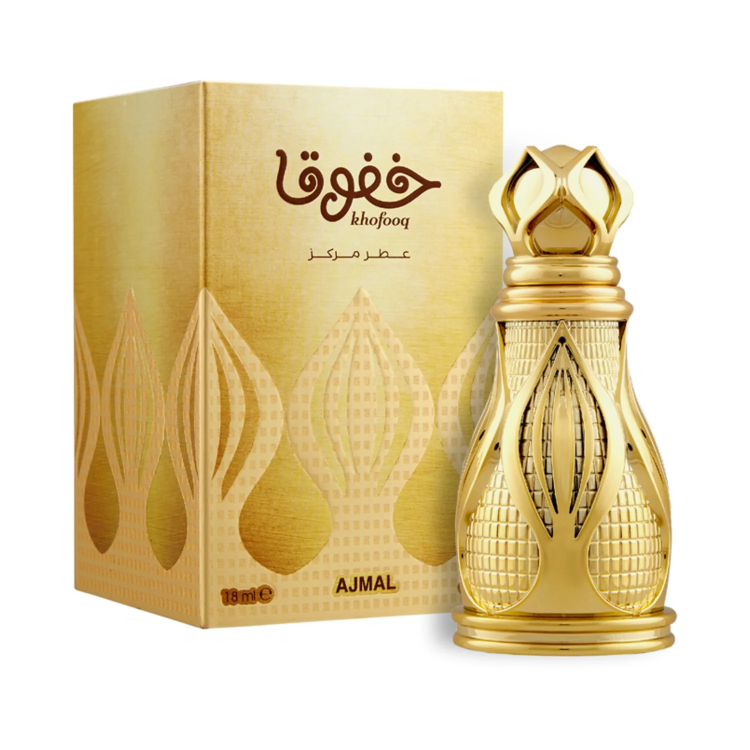 Ajmal Asher Concentrated Perfume 12ml 0.4 Fl.oz. & Khofooq Attar Gift Set 18ml 0.6 Fl.oz. | For Unisex Combo Of 2 - Image 3