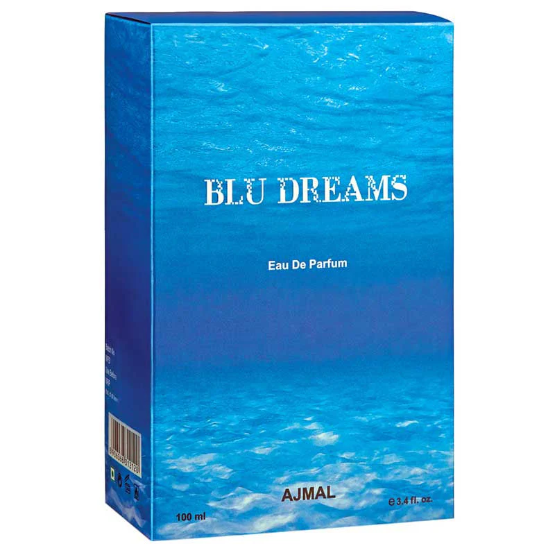 Ajmal Blu Dreams Eau De Parfum Fougere Perfume For Men, 100ml 3.4 Fl.oz. | Long Lasting Fresh Fragrance - Image 4