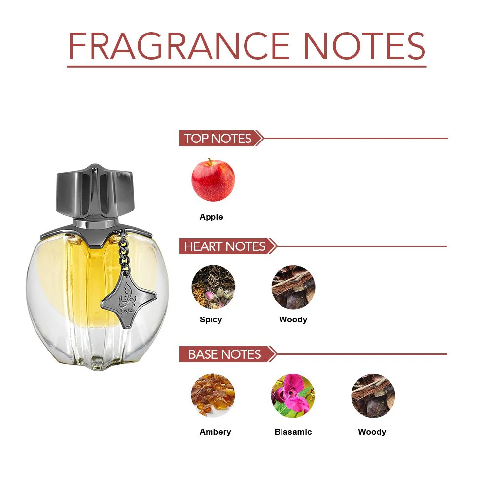 Ajmal Buraq Concentrated Perfume 20ml 0.7 Fl.oz. Gift For Men & Women | Alcohol Free - Image 4