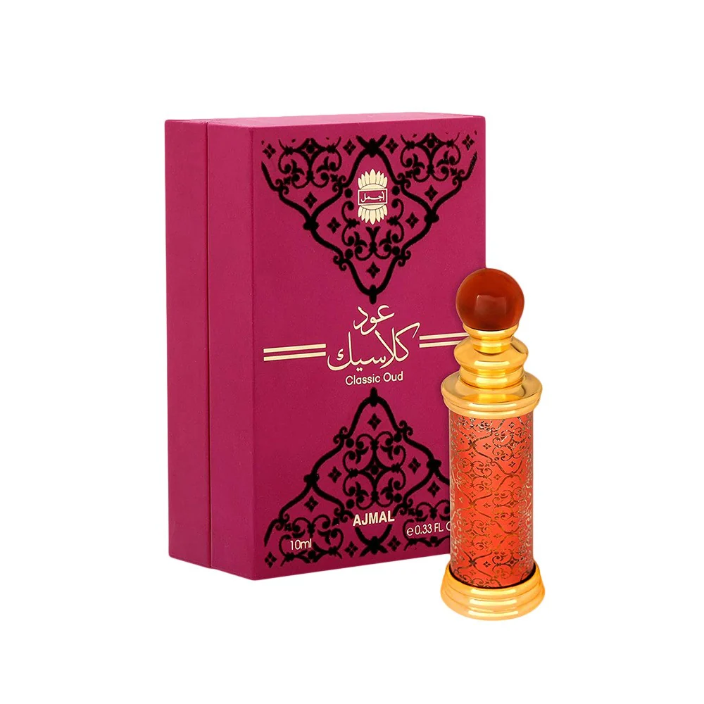 Ajmal Classic Oud Concentrated Perfume 10ml 0.3 Fl.oz. Unisex Fragrance | Free From Alcohol - Image 2