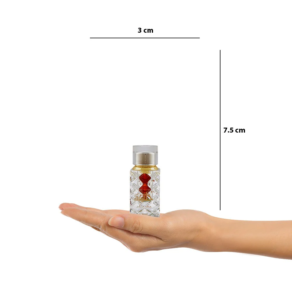 Ajmal Dahnul Oudh Khalifa Concentrated Perfume 3ml 0.1 Fl.oz. Unisex Fragrance | Alcohol Free - Image 3