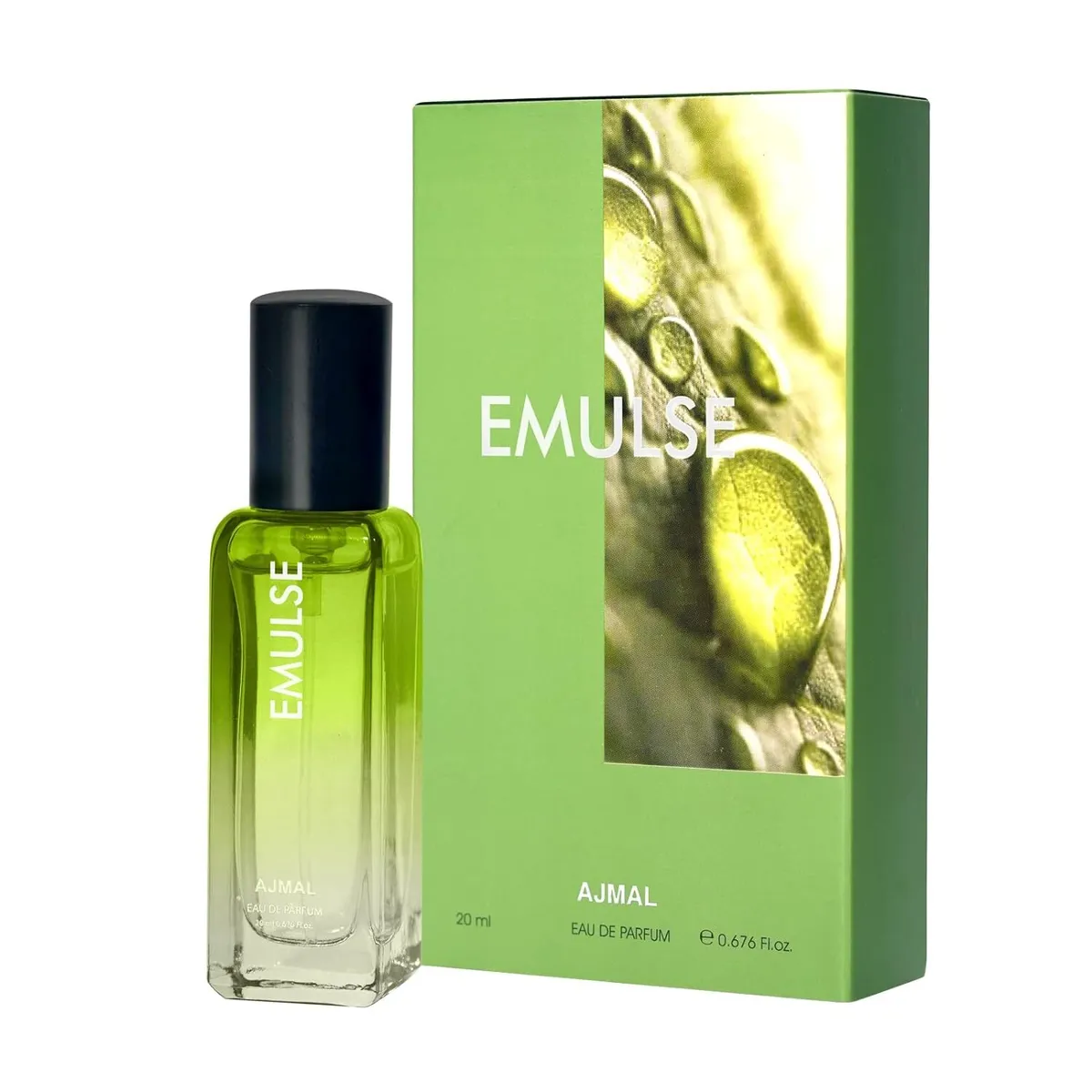 Ajmal Emulse Eau De Parfum 20ml 0.6 Fl.oz. & Yearn Deodorant 150ml 5 Fl.oz. Party Wear Gift For Men And Women | Pack Of 2 - Image 3