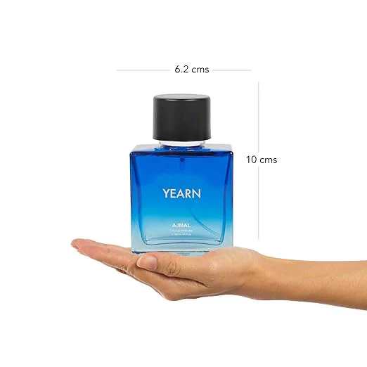 Ajmal Gift Set Of Yearn Eau De Parfum 100ml 3.4 Fl.oz. & Blu Deodrant 200ml 6.7 Fl.oz. For Men | Combo Of 2 - Image 8