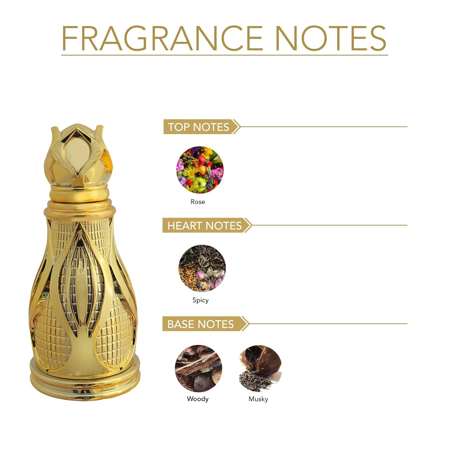Ajmal Khofooq 18ml 0.6 Fl.oz. & Aurum Concentrated Perfume 10ml 0.3 Fl.oz. | For Men & Women - Image 6