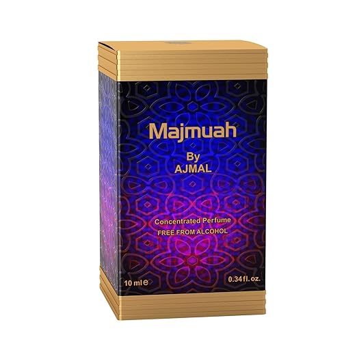 Ajmal Majmua Concentrated Oriental Perfume For Unisex 10ml 0.3 Fl.oz. | Long Lasting & Free From Alcohol - Image 5