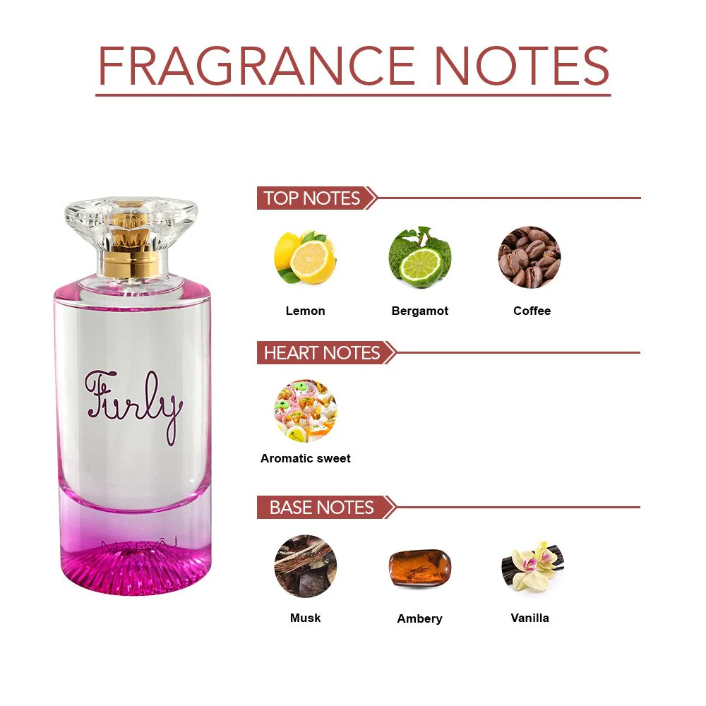 Ajmal Maryaj Furly For Her Eau De Parfum 80ml 2.7 Fl.oz. Perfume Gift For Women | Long Lasting Spray - Image 5