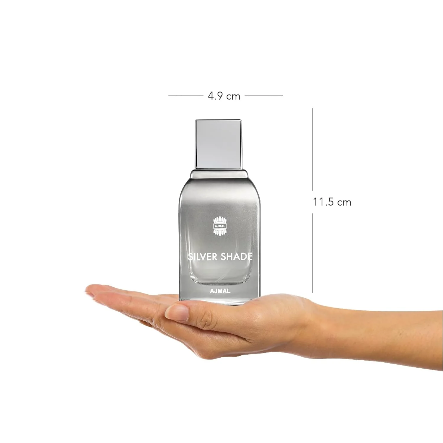 Ajmal Silver Shade Eau De Parfum Citrus Perfume For Men 100ml 3.4 Fl.oz. | Gift For Husband - Image 4