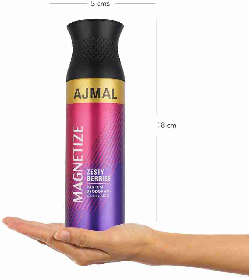 Ajmal Yearn Eau De Parfum 50ml 1.6  &  Fl.oz. & Magnetize Deodorant 200ml 6.7 Fl.oz. | For Unisex Combo Of 2 - Image 2