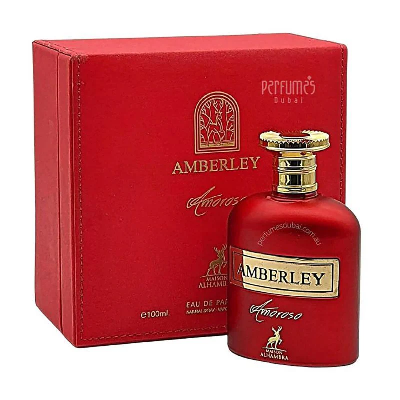 AMBERLEY AMOROSO BY MAISON ALHAMBRA EAU DE PARFUM FOR MEN & WOMEN 100ML 3.4FL.OZ. - Image 3