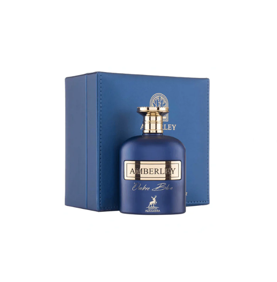 AMBERLEY OMBRE BLUE BY MAISON ALHAMBRA EAU DE PARFUM FOR MEN & WOMEN 100ML 3.4FL.OZ. - Image 3
