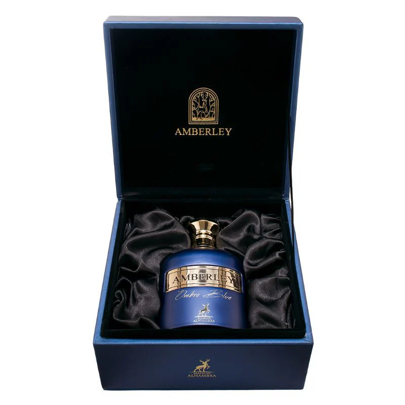 AMBERLEY OMBRE BLUE BY MAISON ALHAMBRA EAU DE PARFUM FOR MEN & WOMEN 100ML 3.4FL.OZ. - Image 4