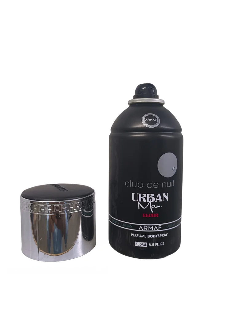 Armaf Club De Nuit Urban Man Elixir Perfume Body Spray 250ml 8.5 Fl.oz. Daily Wear Deo | Long Lasting | Alcohol Free - Image 3