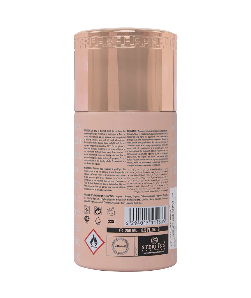 Armaf Club De Nuit Women Perfume Body Spray 250ml 8.4 Fl.oz. Daily Wear Deo For Women | Long Lasting | Alcohol Free - Image 2
