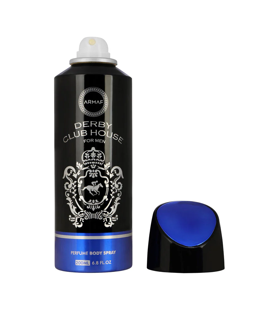 Armaf Derby Club House For Men Perfume Body Spray 200ml 6.8 Fl.oz. Long Lasting | Daily Wear | Alcohol Free - Image 3