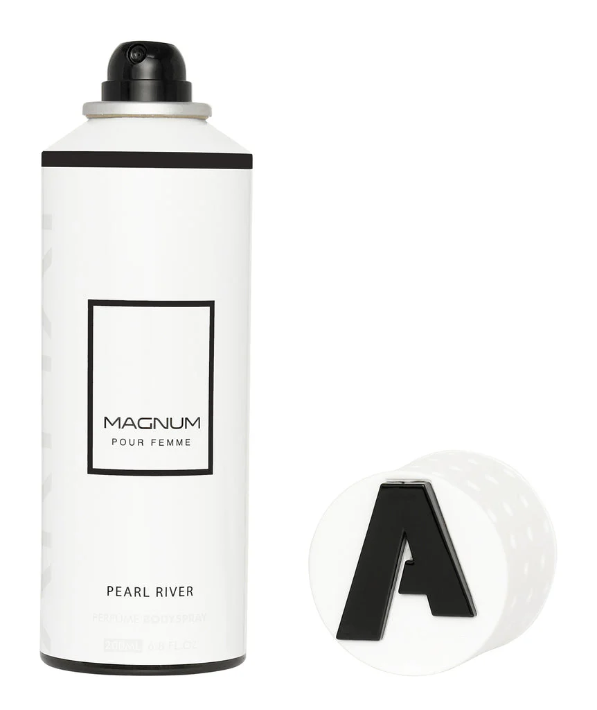 Armaf Magnum Pour Femme Pearl River Perfume Body Spray 200ml 6.7 Fl.oz. Daily Wear Deo For Women | Long Lasting | Alcohol Free - Image 4