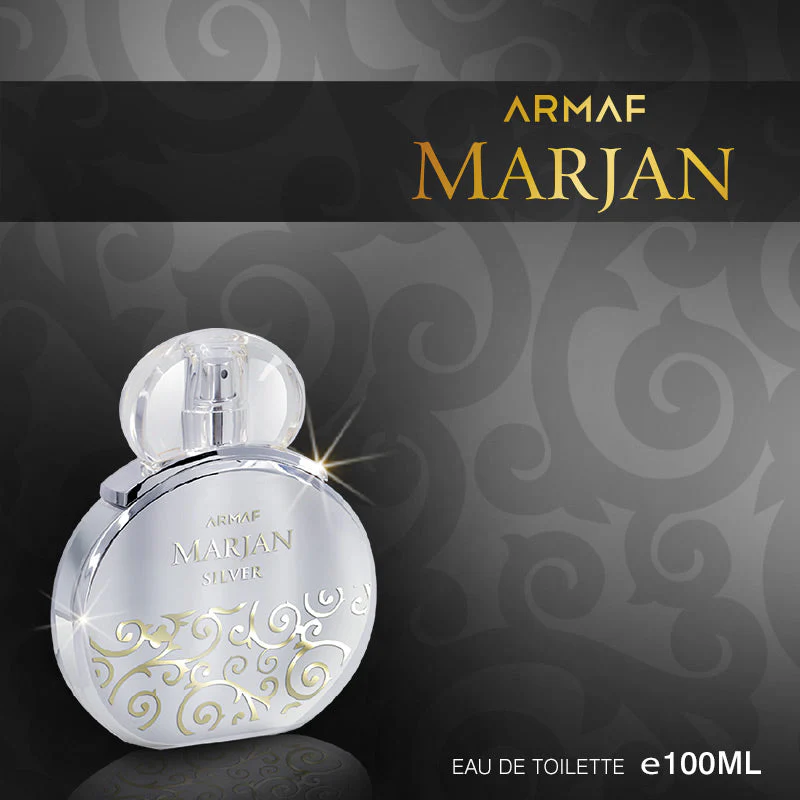 ARMAF MARJAN SILVER PERFUME 100ML 3.4 FL.OZ. - Image 3