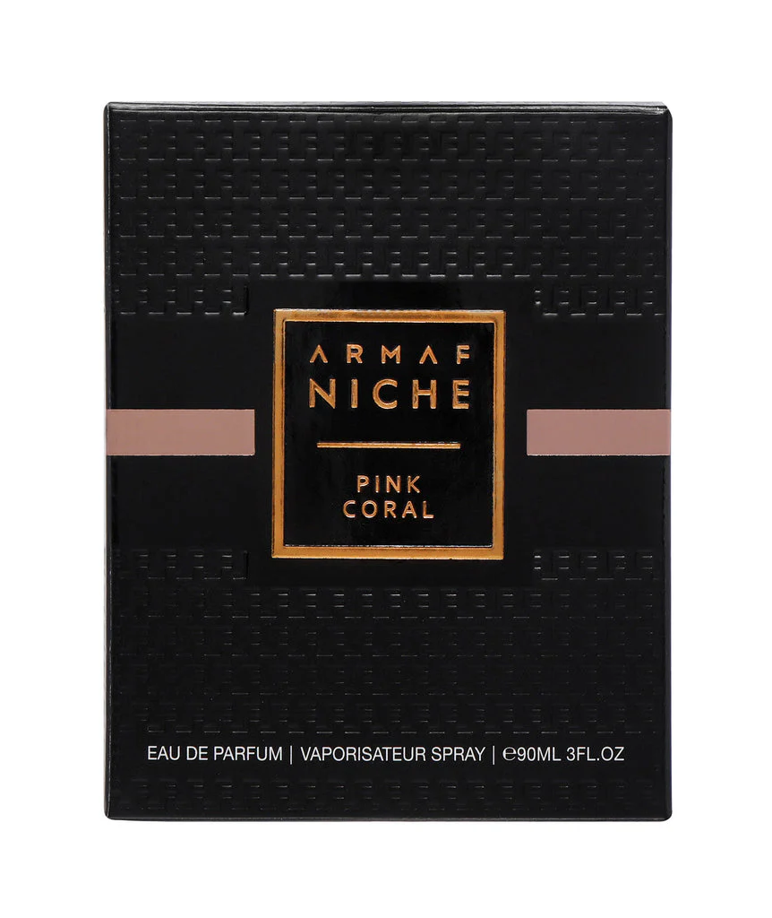 ARMAF NICHE PINK CORAL WOMEN PERFUME 90ML 3 FL.OZ. - Image 5