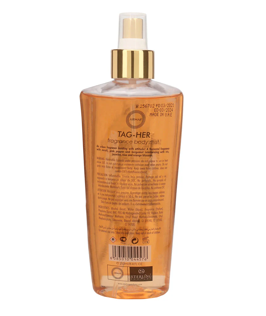 ARMAF TAG HER MIST 250ML 8.4 FL.OZ. - Image 4