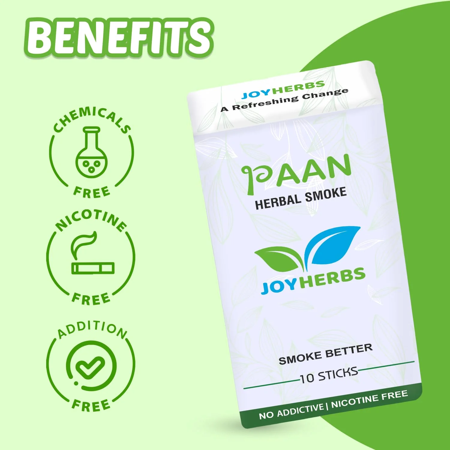 Ayurvedic Herbs Tobacco Alternatives | Non Addictive, Paan Flavour 20 Sticks - Tobacco & Nicotine Free - Image 2