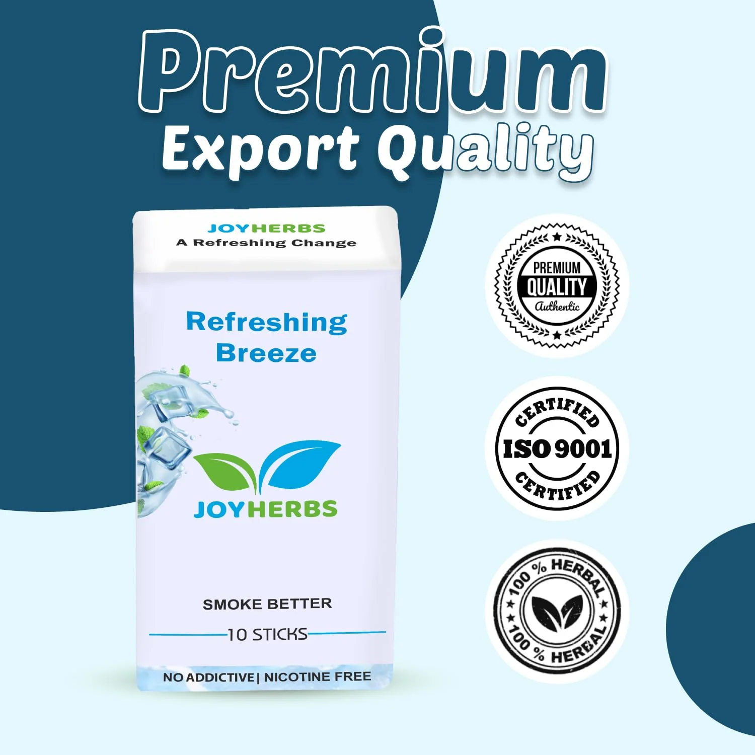 Ayurvedic Herbs Tobacco Alternatives | Non Addictive, Refreshing Breeze & Clove Flavour Smoke 20 Sticks - Tobacco & Nicotine Free - Image 5