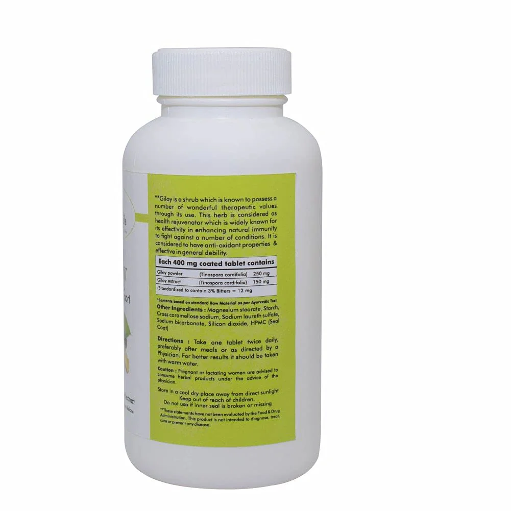 Ayurvedic Life Giloy, Helps Support Improve Immunity, Support General Debility | 120 Tablets 150gm 0.3lbs - Image 2