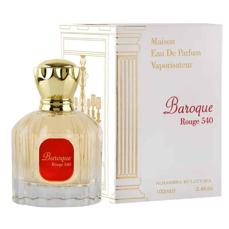 BAROQUE ROUGE 540 BY MAISON ALHAMBRA EDP FOR MEN & WOMEN 100ML 3.4 FL.OZ. - Image 4