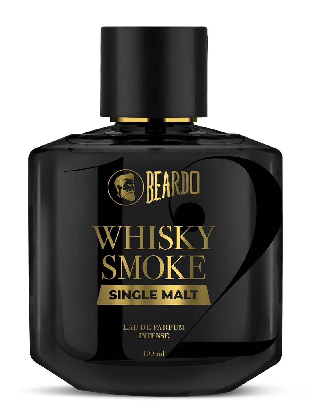 Beardo Whisky Smoke Single Malt Men Long Lasting Eau De Parfum Intense 100ml 3.4 Fl.oz. | Best Suited For Events