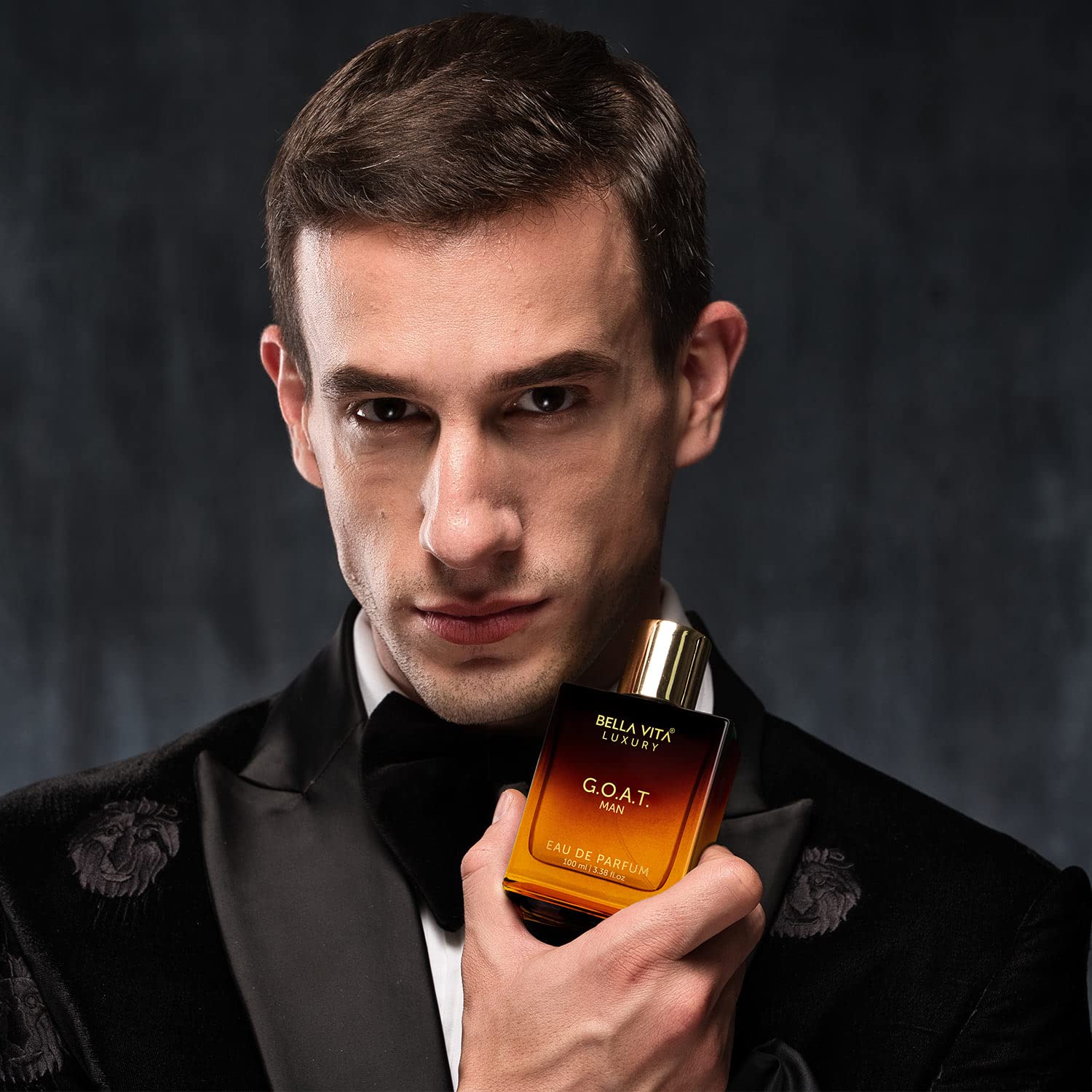 Bella Vita Luxury G.O.A.T Man Eau De Parfum 100ml 3.4 Fl.oz. Each Pack Of 2 Long Lasting | Gift For Husband - Image 3