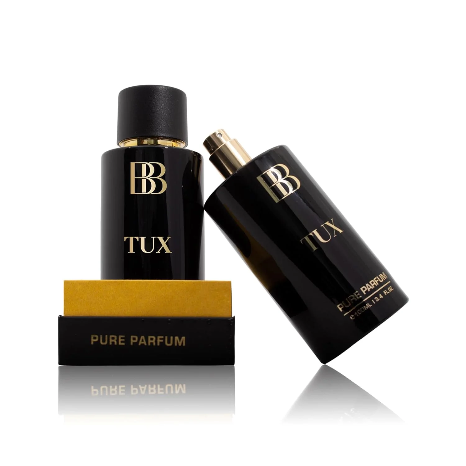 Bergamot Beaute Tux Pure Parfum 100ml 3.4 Fl.oz. 12+Hrs Long Lasting Perfume For Men | Higher Concentration Than Eau De Parfum - Image 6