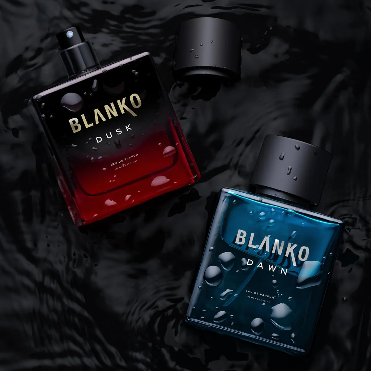 Blanko Dusk + Dawn Eau De Parfum 100ml 3.4 Fl.oz. Each Pack Of 2 | Solid Long Lasting Smell | Gift Set For Husband, Father, Brother, Boyfriend - Image 2