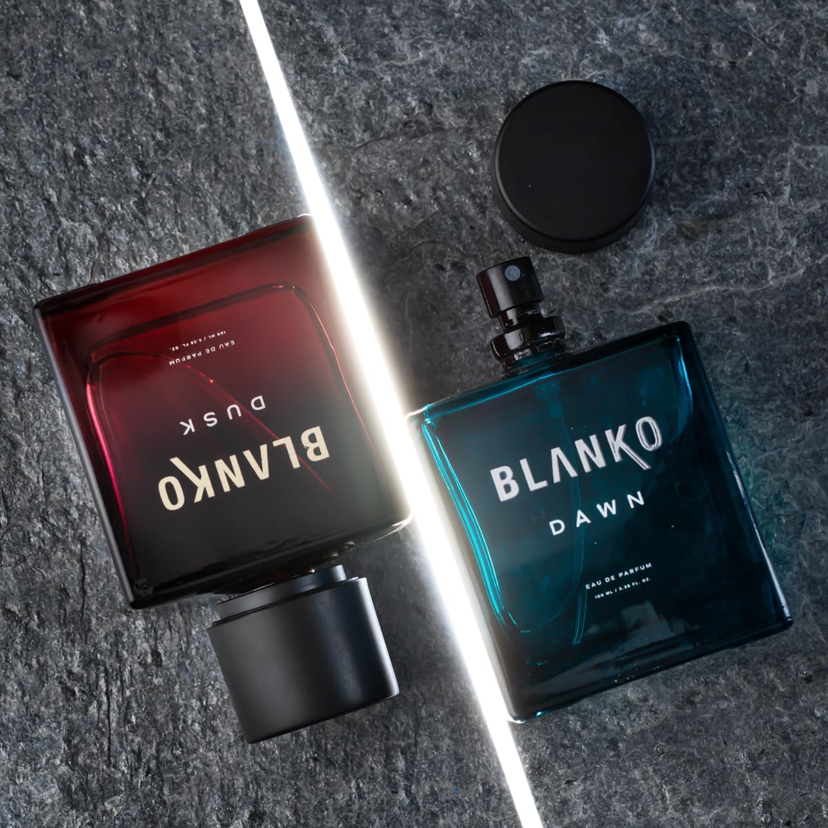 Blanko Dusk + Dawn Eau De Parfum 100ml 3.4 Fl.oz. Each Pack Of 2 | Solid Long Lasting Smell | Gift Set For Husband, Father, Brother, Boyfriend - Image 3