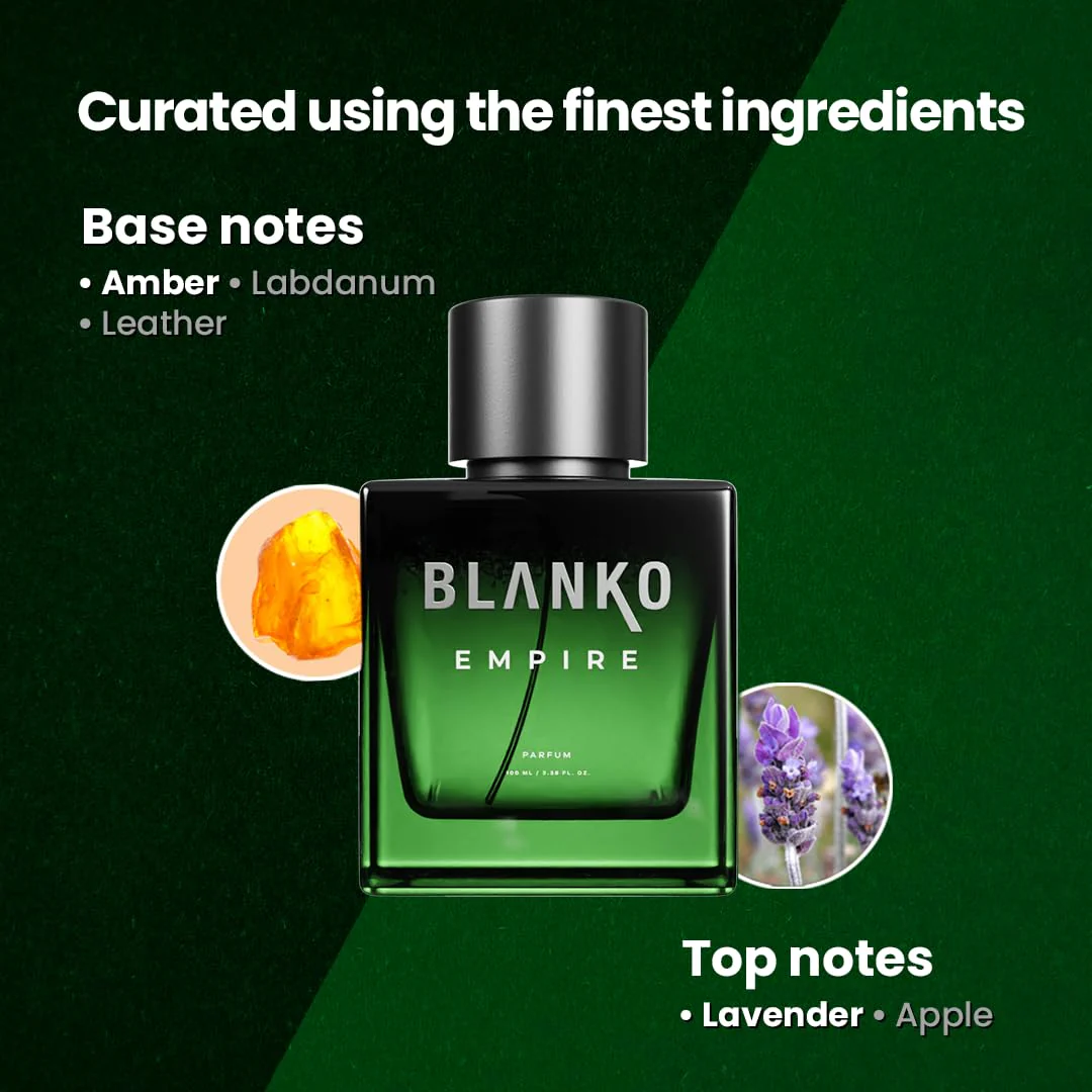 Blanko Empire TLT Parfum 20ml 0.6 Fl.oz. Luxury Perfume For Work & Hustle | Longest Lasting Men's Perfume With Time Lock Technology - Image 6