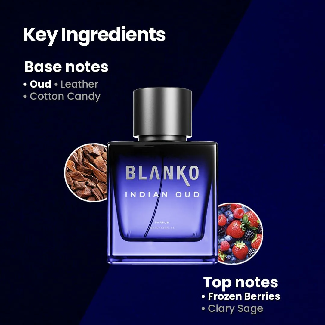 Blanko Luxury Collection TLT Men's Parfum Gift Set Pack Of 5x 3.4 Fl.oz. | Empire+ Old Money+ Indian Oud+ Legend+ Sports | Long Lasting Fragrance Perfume With Time Lock Technology - Image 4