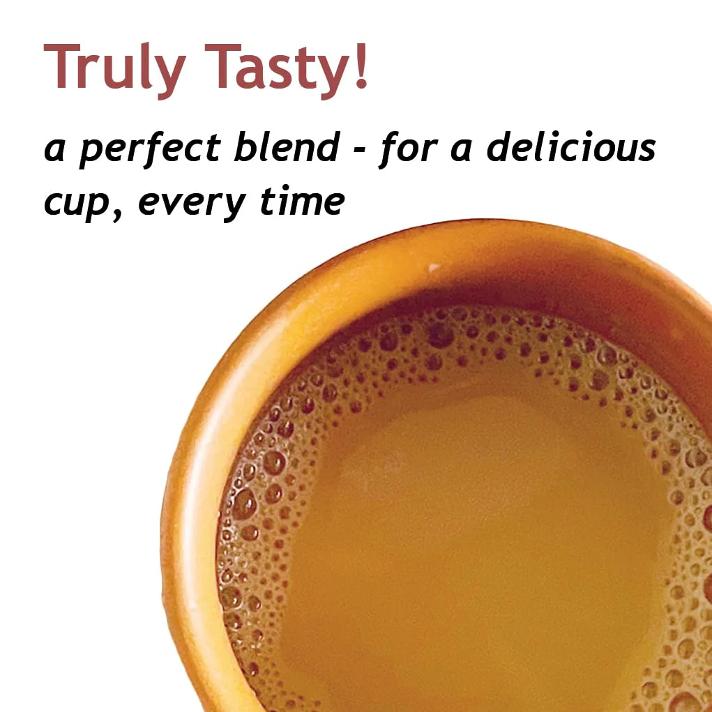 Bluebud Elaichi Chai Patti 200gm, 7.05 Ounce - 100 Cups | Premium Assam CTC Tea With 100% Natural Spices - Cardamom Tea Hand Blended Teas | Homemade Recipe - Image 4