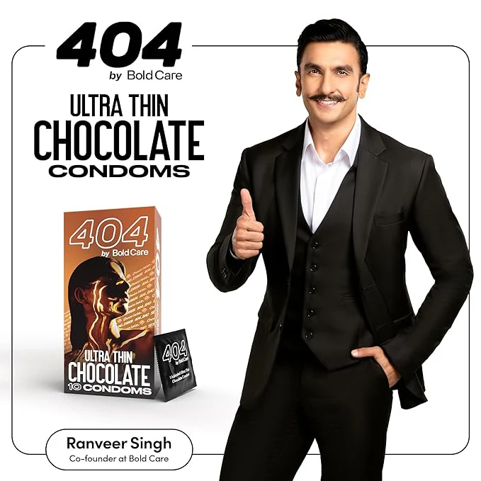 Bold Care 404 Super Ultra Thin Chocolate Flavored Condoms For Men | 60 Microns | 10 Units - Image 2