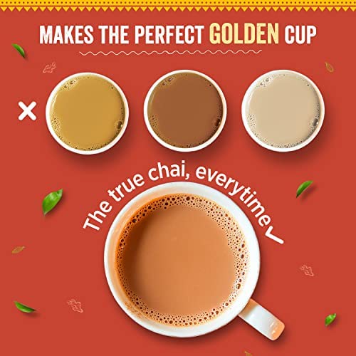 Chaayos Desi Masala Chai - 200gm, 7.05 Ounce, 100 Cups | 100% Natural Ingredients Spiced Chai Tea - Relieves Stress, Boosts Immunity | Medium Caffeine Loose Leaf Tea - Premium Chai Patti