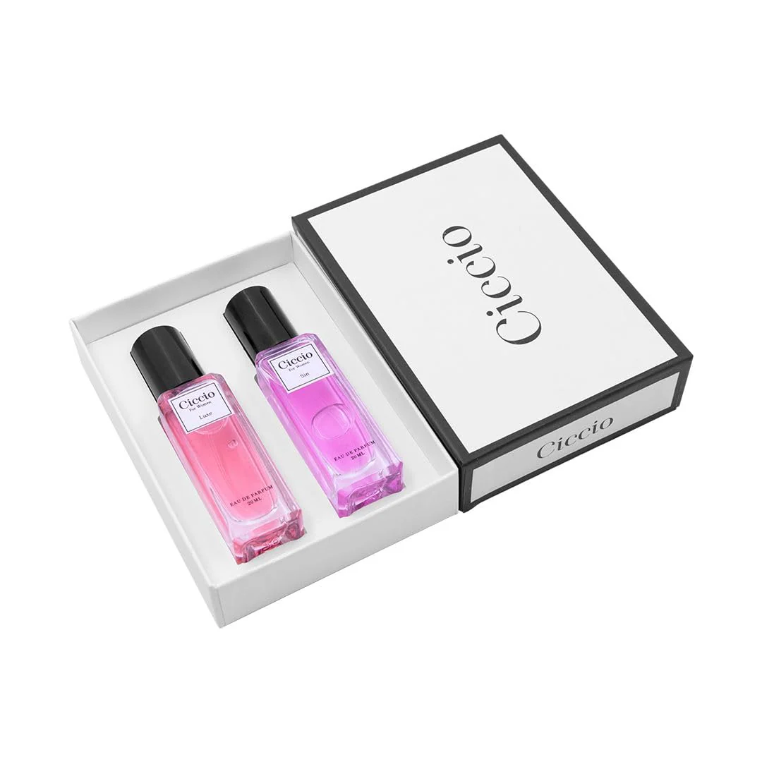 Ciccio Luxe + Sin Eau De Parfum For Women 20ml 0.6 Fl.oz. Each Pack Of 2 Combo Gift Pack | Long Lasting Luxury Fragrance - Image 5