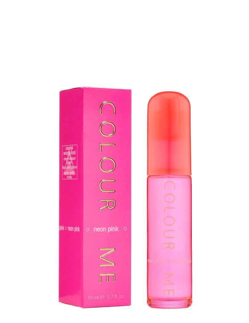 COLOUR ME NEON PINK FEMME EAU DE PARFUM 50ML 1.7 FL.OZ. WOMEN FRAGRANCE | LONG LASTING - Image 2