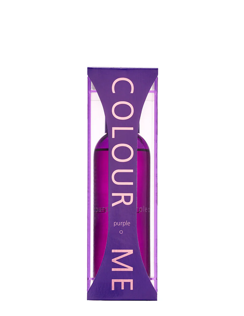 COLOUR ME PURPLE FEMME EAU DE PARFUM 100ML 3.4 FL.OZ. WOMEN FRAGRANCE - Image 3