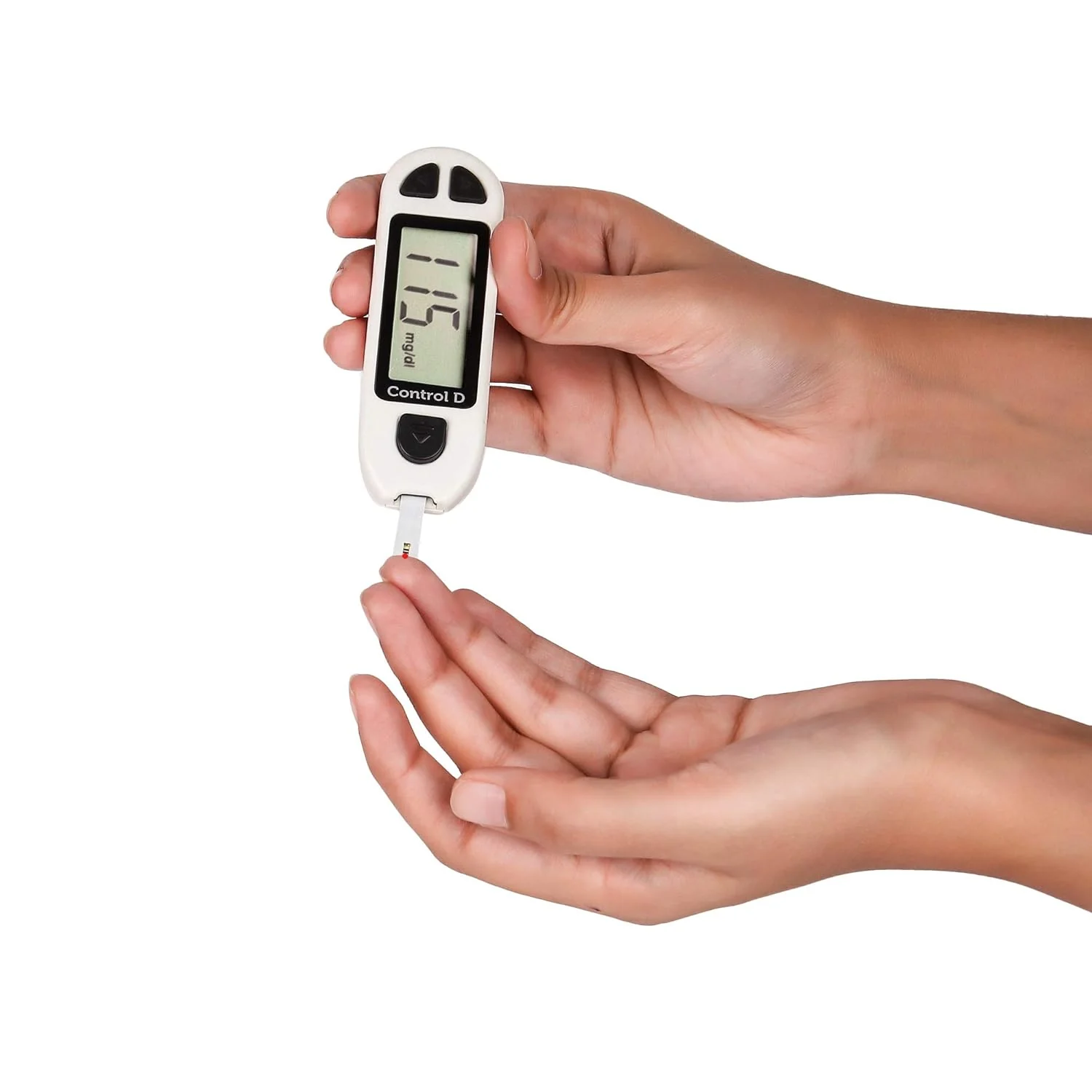Control D Blood Glucose Monitor - Pack Of 100 Strips, White - Image 5