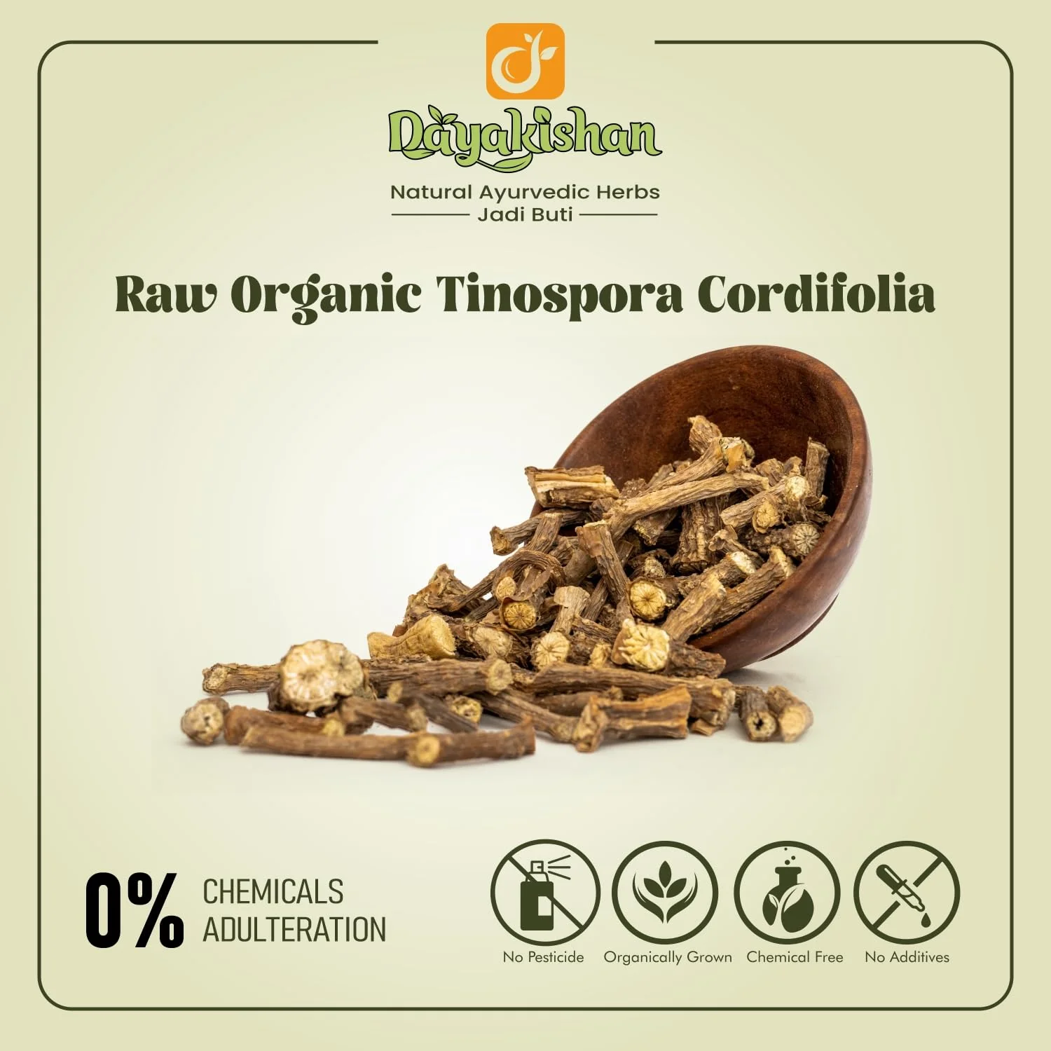 Dayakishan Dry Giloy Stem, Raw Giloi, Cleaned Geeloh, Graded Guduchi, Amrita - Amruta, Whole Tinospora Cordifolia, Giloyvatti, Immunity Booster | 400gm 0.8lbs - Image 4