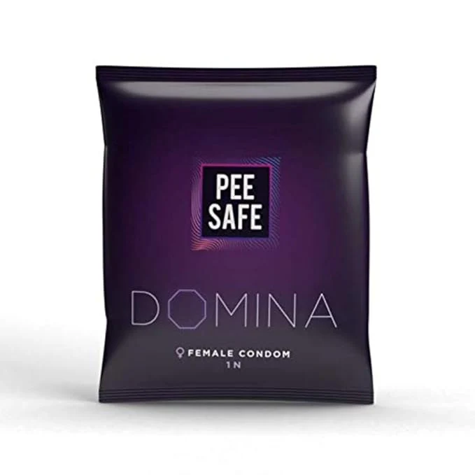 Domina Female Condom With Soft Inner Sponge, No Artificial Made With Natural Rubber Latex Pack Of 2 - Image 3